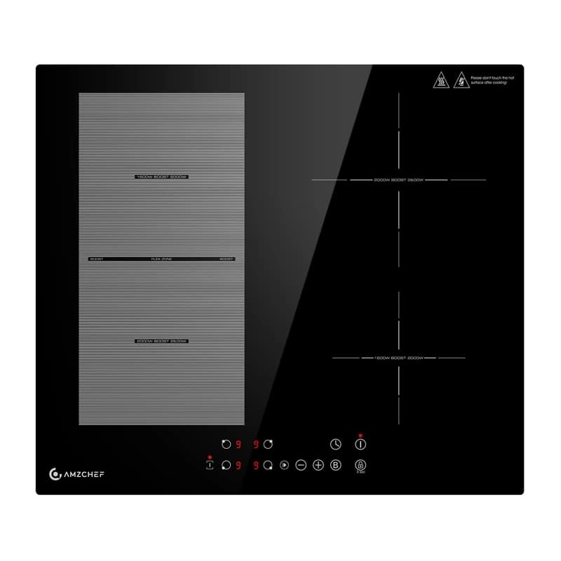 AMZCHEF CE-FS-I72S-FFDD07 Επαγωγική εστία 4 ζωνών