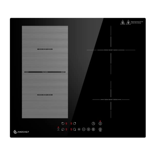 AMZCHEF CE-FS-I72S-FFDD07 Επαγωγική εστία 4 ζωνών