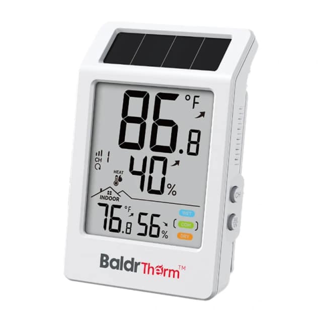 BALDRTHERM B0707 Θερμοϋγρόμετρο με ηλιακή τροφοδοσία