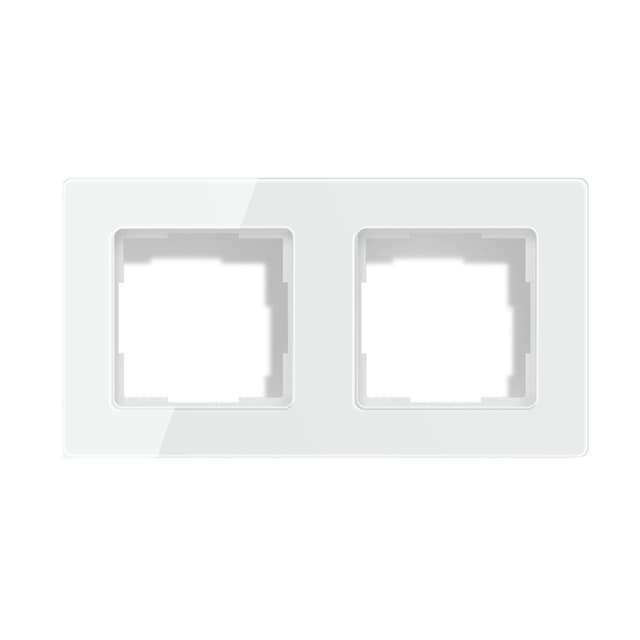 Avatto 2 Socket TS20 πλαίσιο διακόπτη φωτισμού (λευκό)