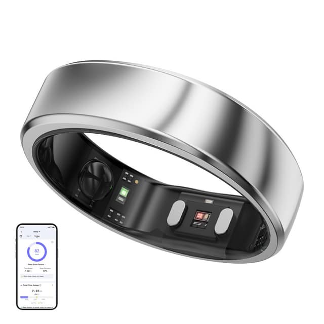 Smartring Gen 2 Air RingConn RCA-02, 6 (ασημί galaxy)