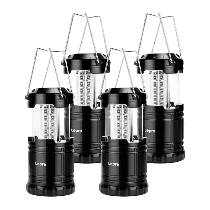 Φανάρι κάμπινγκ LEPRO PR330040-2, 4 τεμάχια