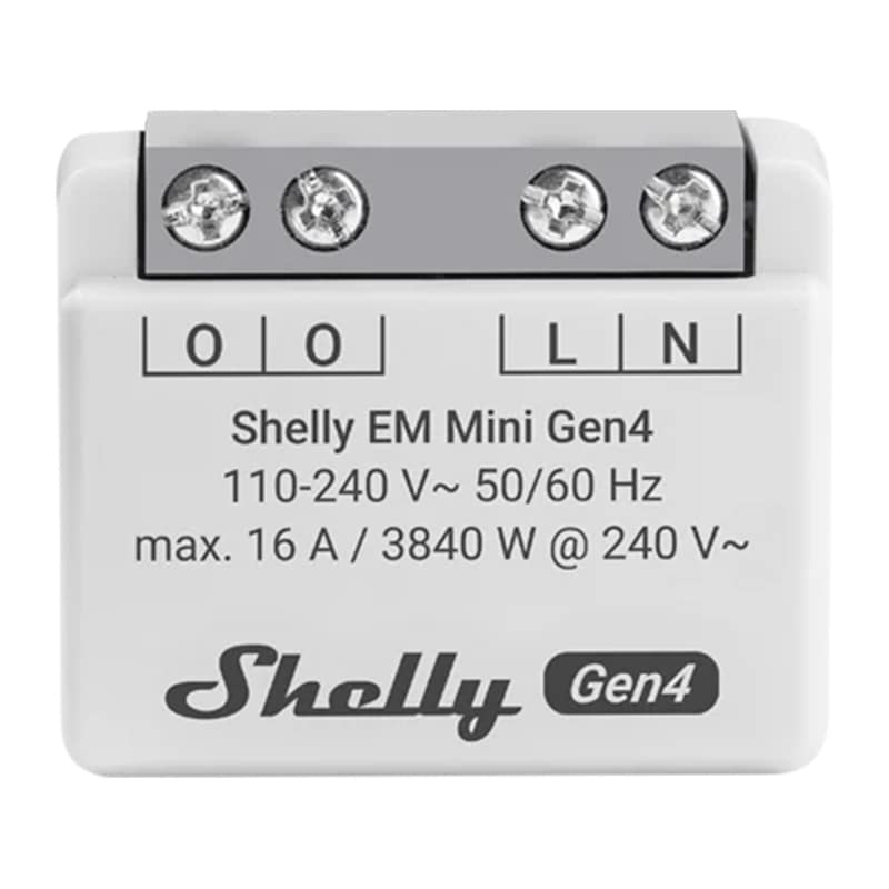 Μετρητής ενέργειας Shelly EM Mini Gen4 WiFi/Matter