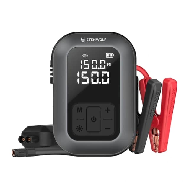 Αυτοκινήτου αεροσυμπιεστής Etenwolf X5 Pro, 11,03 bar, 6000 mAh