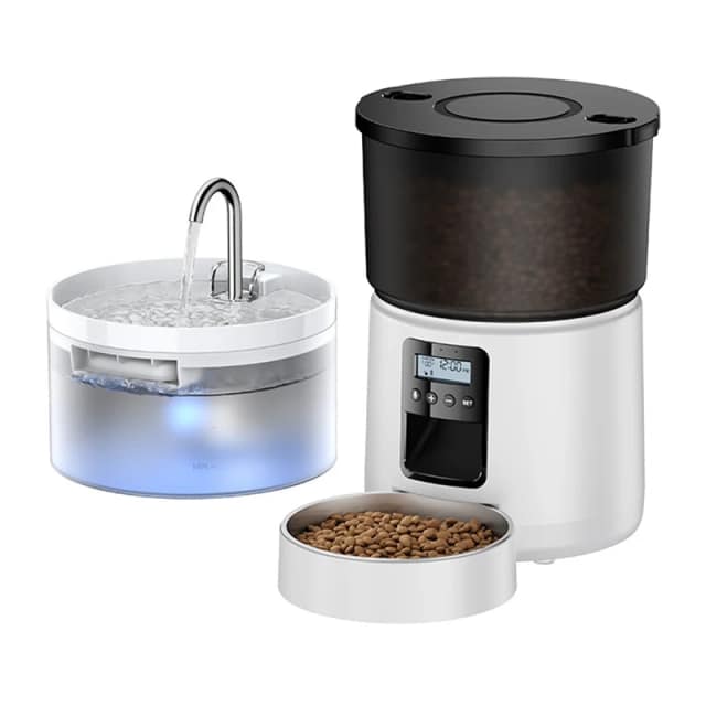 Διανομέας τροφίμων ROJECO Button 3L με διανομέα νερού 2L