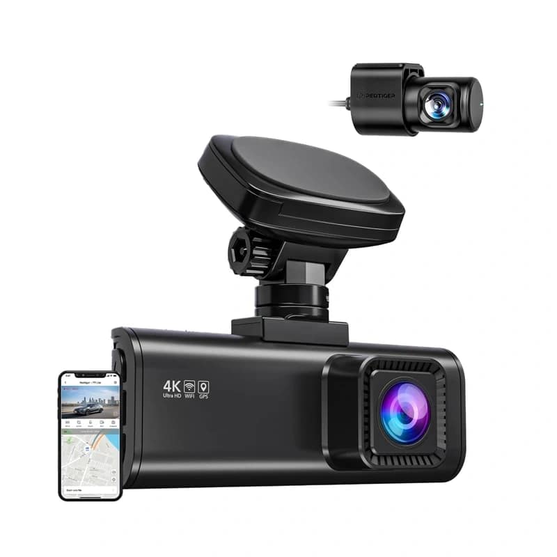 REDTIGER F7N Pro WiFi 4K + 1080p Κάμερα αυτοκινήτου