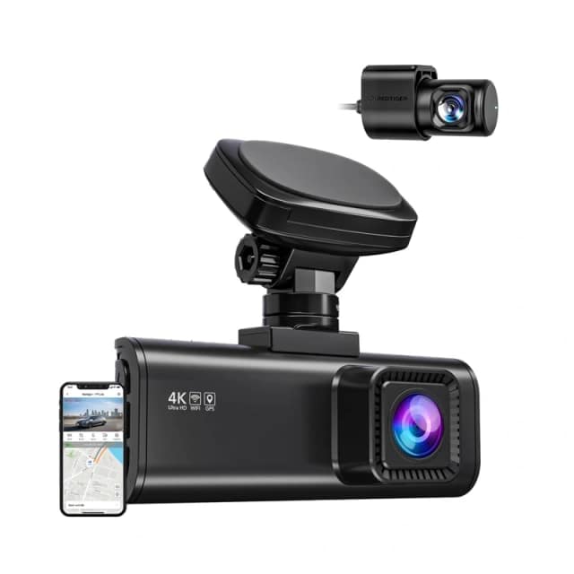 REDTIGER F7N Pro WiFi 4K + 1080p Κάμερα αυτοκινήτου