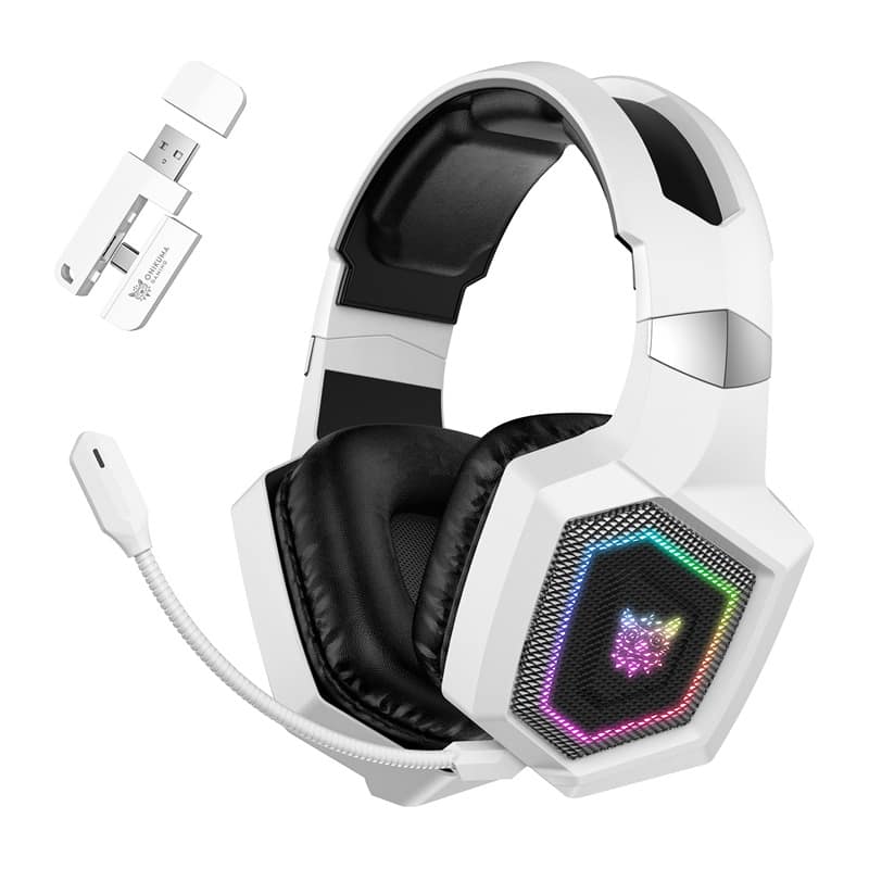 Ακουστικά gaming ONIKUMA GT806 (λευκό)