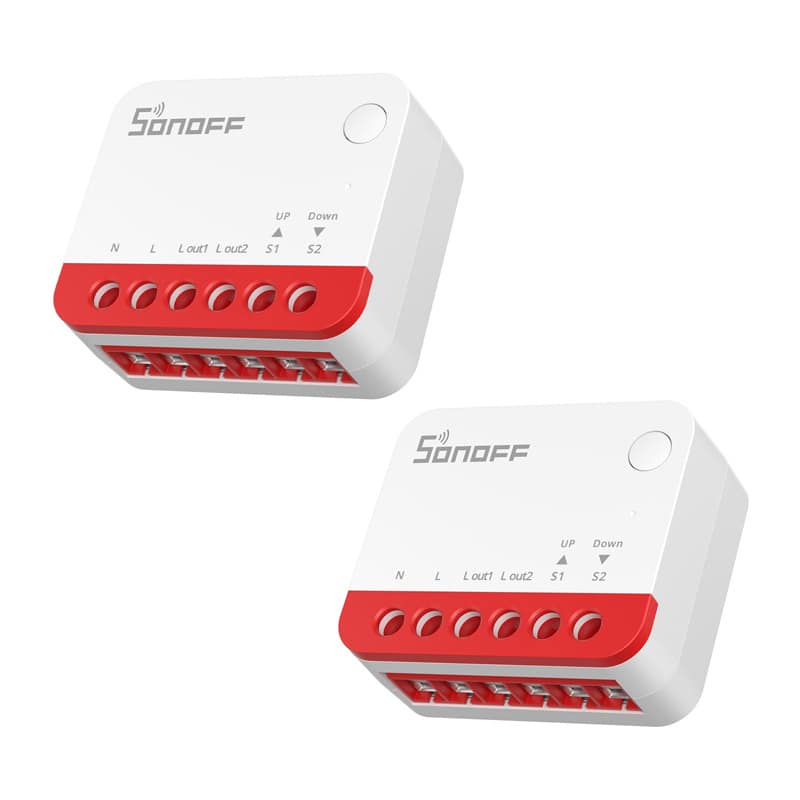Έξυπνος διακόπτης ρολού ZigBee Sonoff MINI-ZBRBS (2pak)