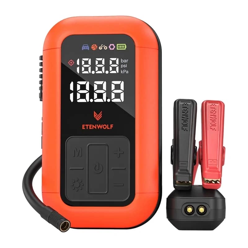 Αυτοκίνητος αεροσυμπιεστής Etenwolf X6 Pro Max, 11,03 bar, 12.000 mAh
