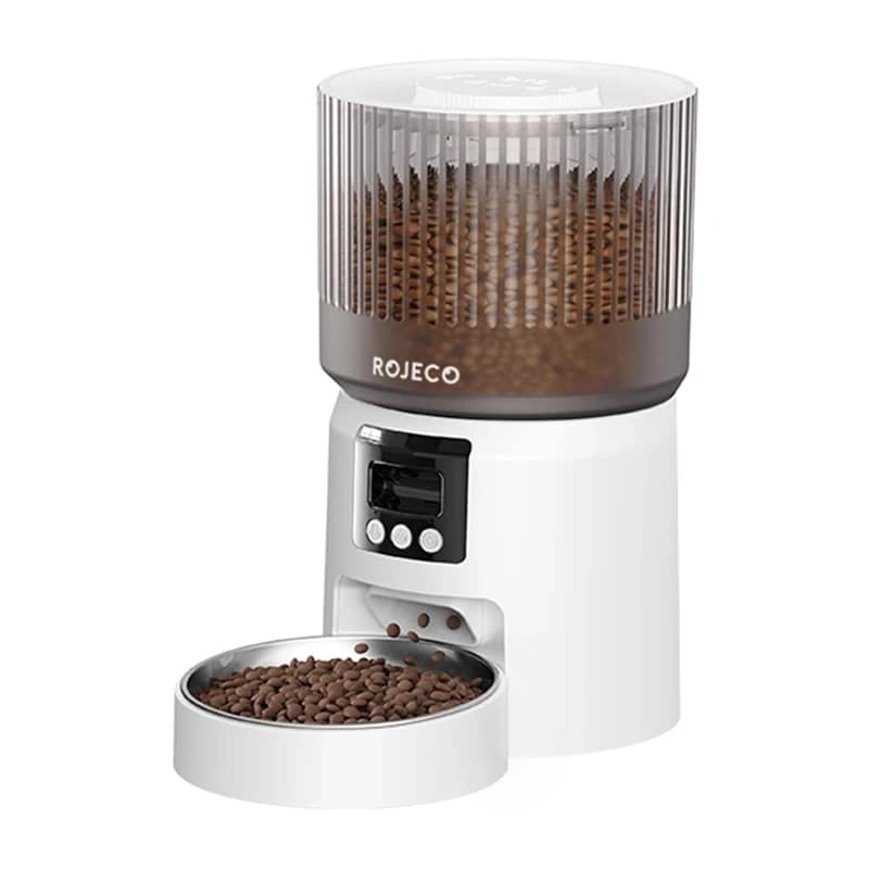 Τροφοδότης για κατοικίδια Rojeco Smart Pet Feeder – Βίντεο, ανάλυση 1080p