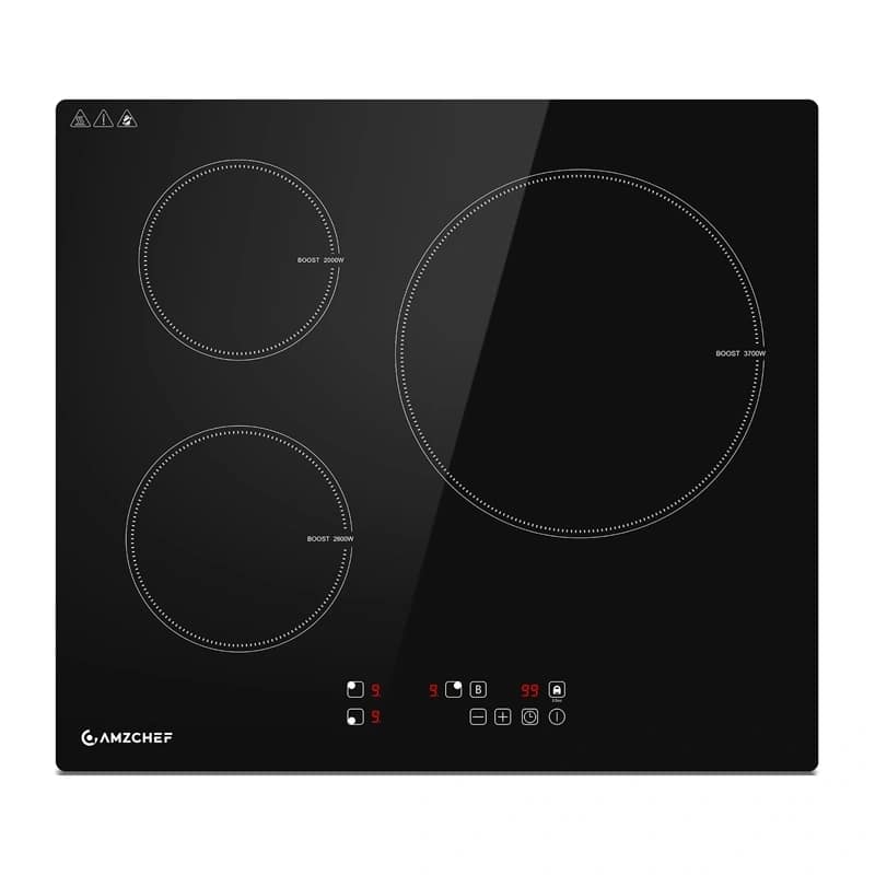 AMZCHEF CE-T-74IB3xyzf-CS Επαγωγική εστία 3 ζωνών