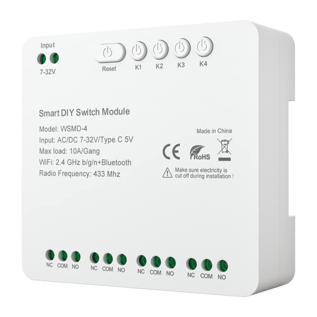 DIY Avatto WSMD-4 32V μονάδα έξυπνου διακόπτη