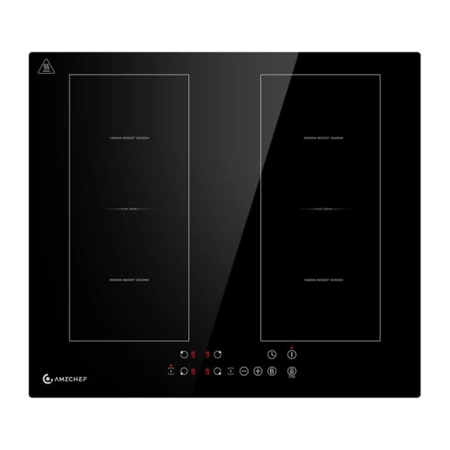 AMZCHEF CE-FS-I72S-FFDD06 Επαγωγική εστία, 4 ζώνες