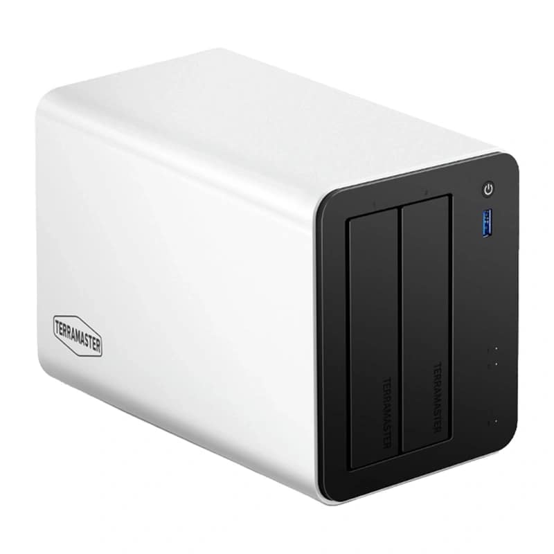 Διακομιστής NAS TERRAMASTER F2-425 Plus με επεξεργαστή Intel N5095, μνήμη RAM 4 GB, 2 θέσεις