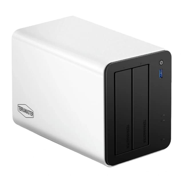 Διακομιστής NAS TERRAMASTER F2-425 Plus με επεξεργαστή Intel N5095, μνήμη RAM 4 GB, 2 θέσεις