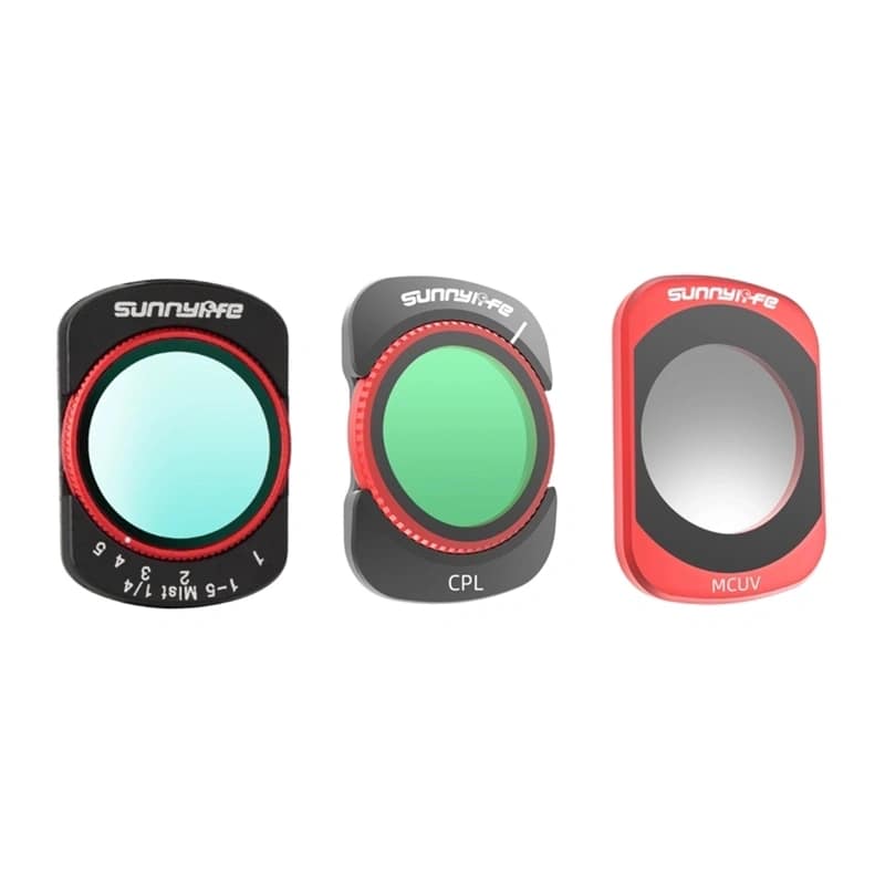 Σετ φίλτρων Sunnylife για Osmo Pocket 4/Pocket 3: VND2-32, CPL, MCUV, Black Mist 1/4