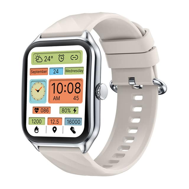 Zeblaze GTS 4 smartwatch (ασημί)