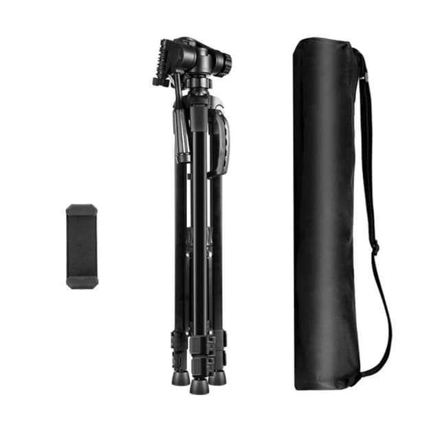 Τρίποδο με κεφαλή 3D 360° + βάση τηλεφώνου Puluz PU3096B