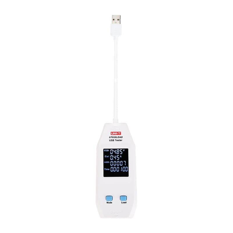 Δοκιμή του USB Uni-T UT658LOAD