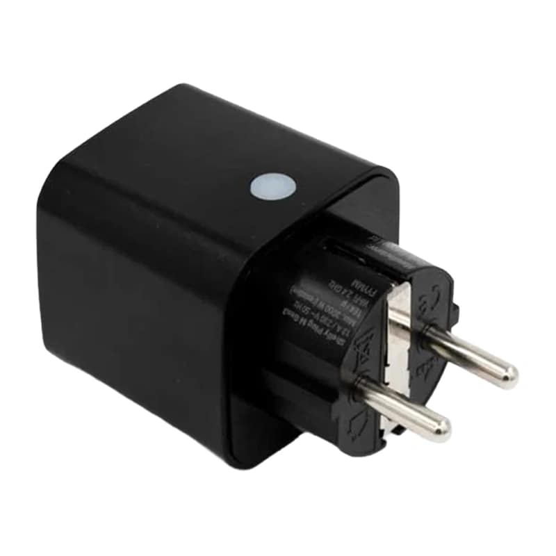 Έξυπνη πρίζα Shelly Plug M Gen3 (Μαύρη)