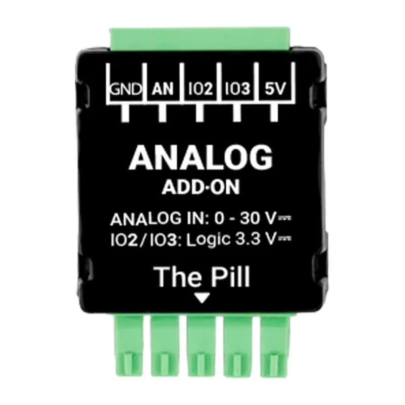 Αναλογική μονάδα SHELLY 0-30V — πρόσθετο για το Shelly Pill