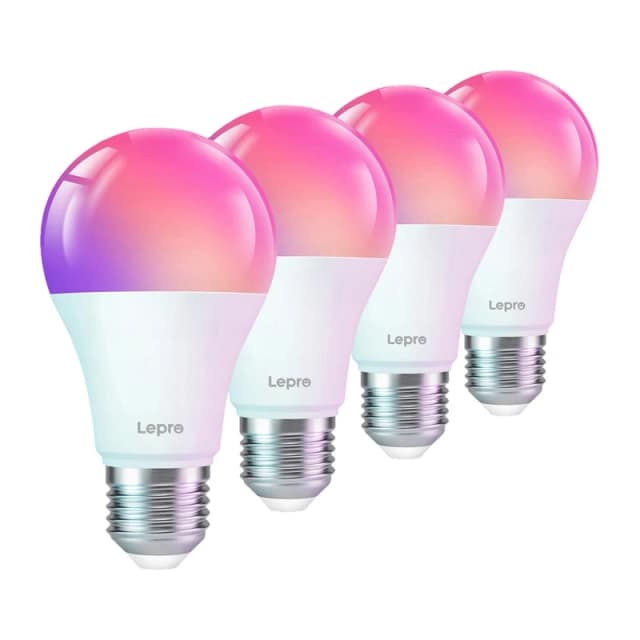 Λάμπα LED LEPRO B1-EU-4 E27 με Wi-Fi, σε συσκευασία των 4 τεμαχίων