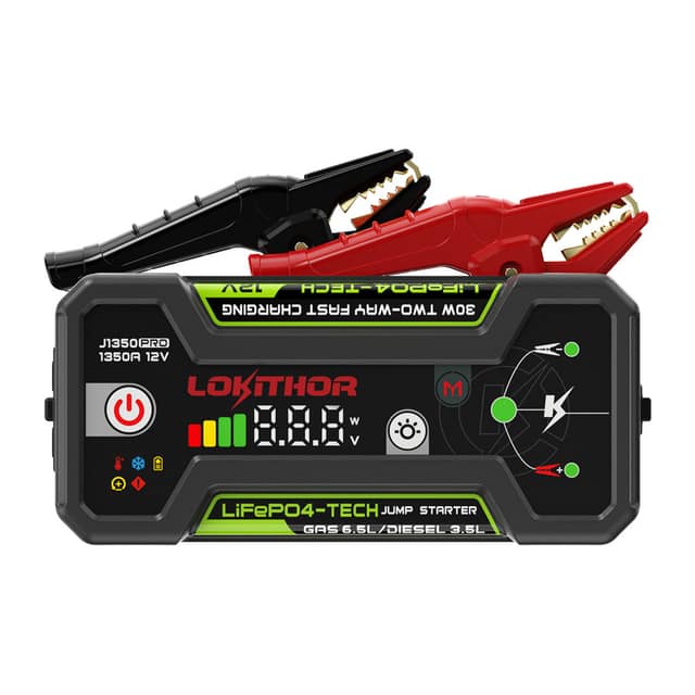 LOKITHOR J1350 Pro 25,6 Wh Εκκινητής Αυτοκινήτου