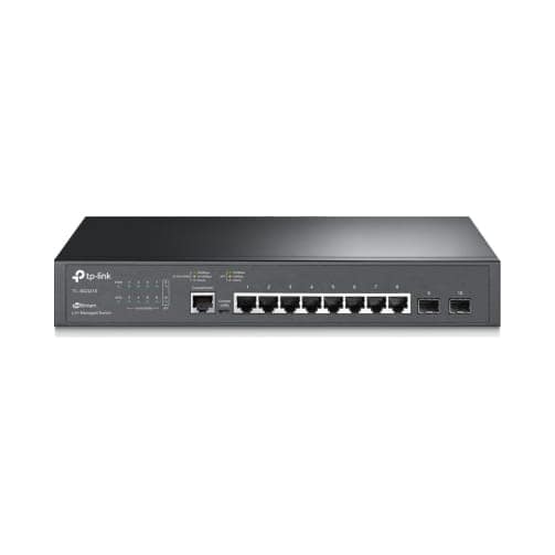 Managed Switch TP-Link JetStream L2+ (TL-SG3210) 8-Port Gigabit Ver. 3.0 Μαύρο ΕΕ