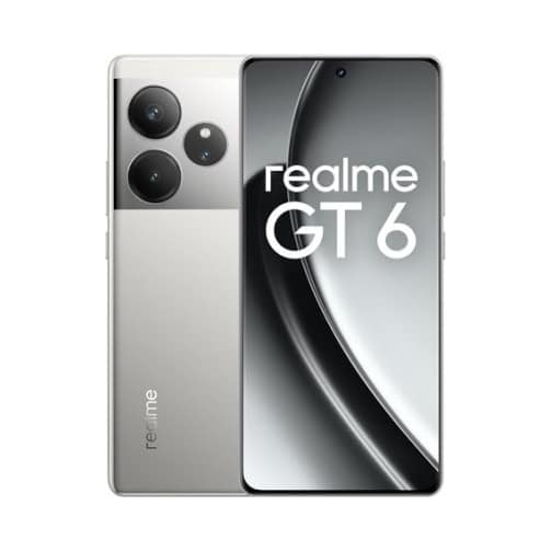 Realme GT 6 5G 512GB (16GB Ram) Dual-Sim Ρευστό Ασημί ΕΕ