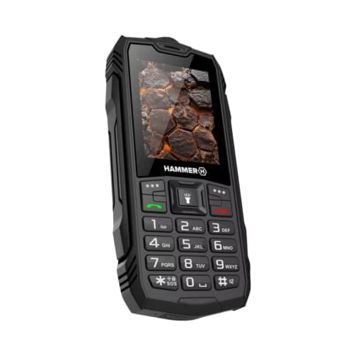 Hammer Rock 4G 128MB (48MB Ram) Διπλό-Sim Μαύρο ΕΕ