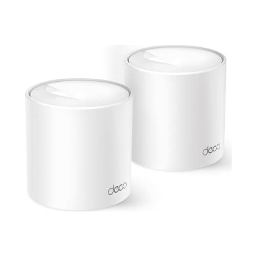 TP-Link Home Mesh WiFi System Deco X10 (AX1500) 1500Mbps Ver. 1.0, (2τμχ) White EU