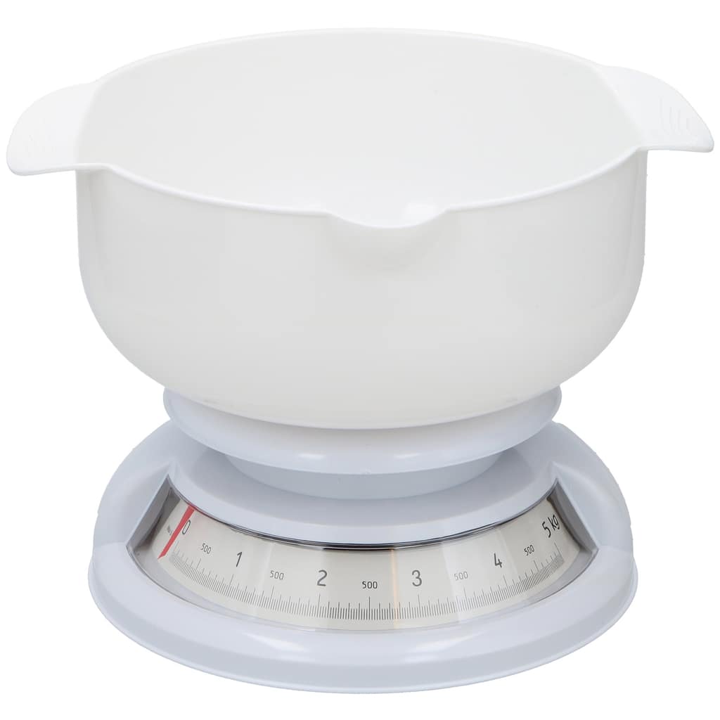 Ζυγαριά Κουζίνας 5kg Λευκή ALPINA