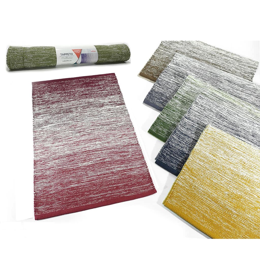 Χαλί Κουζίνας Arcob Πολύχρωμο Βαμβάκι 60x180cm Σε 6 Χρώματα