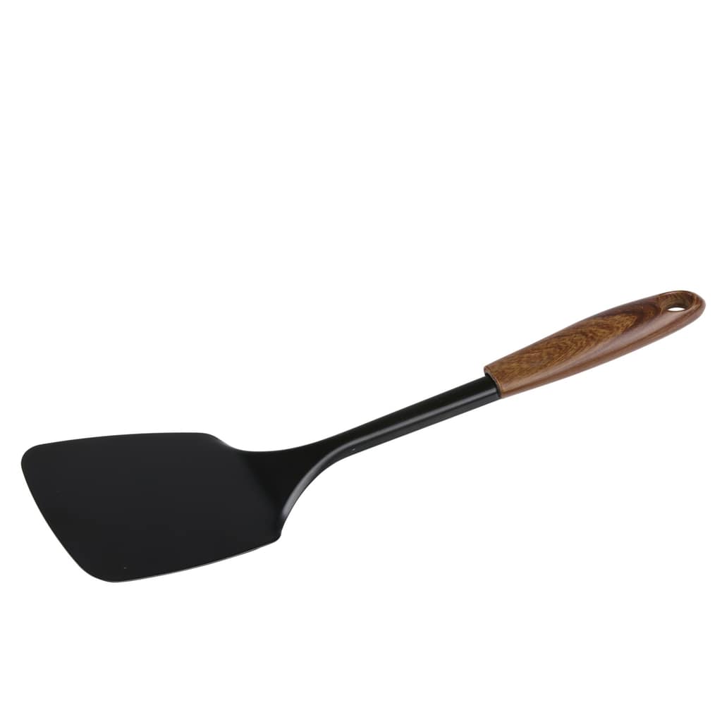 Σπάτουλα Μαύρο Ανοξείδωτο Ατσάλι/Ξύλο 32cm ALPINA