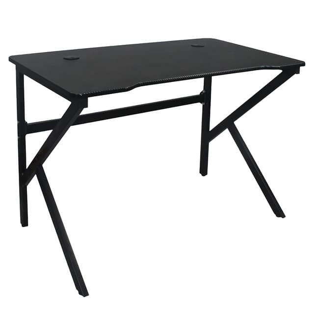 Γραφείο ArteLibre ZERINO Μαύρο Μοριοσανίδα/Μέταλλο 100x60x75cm
