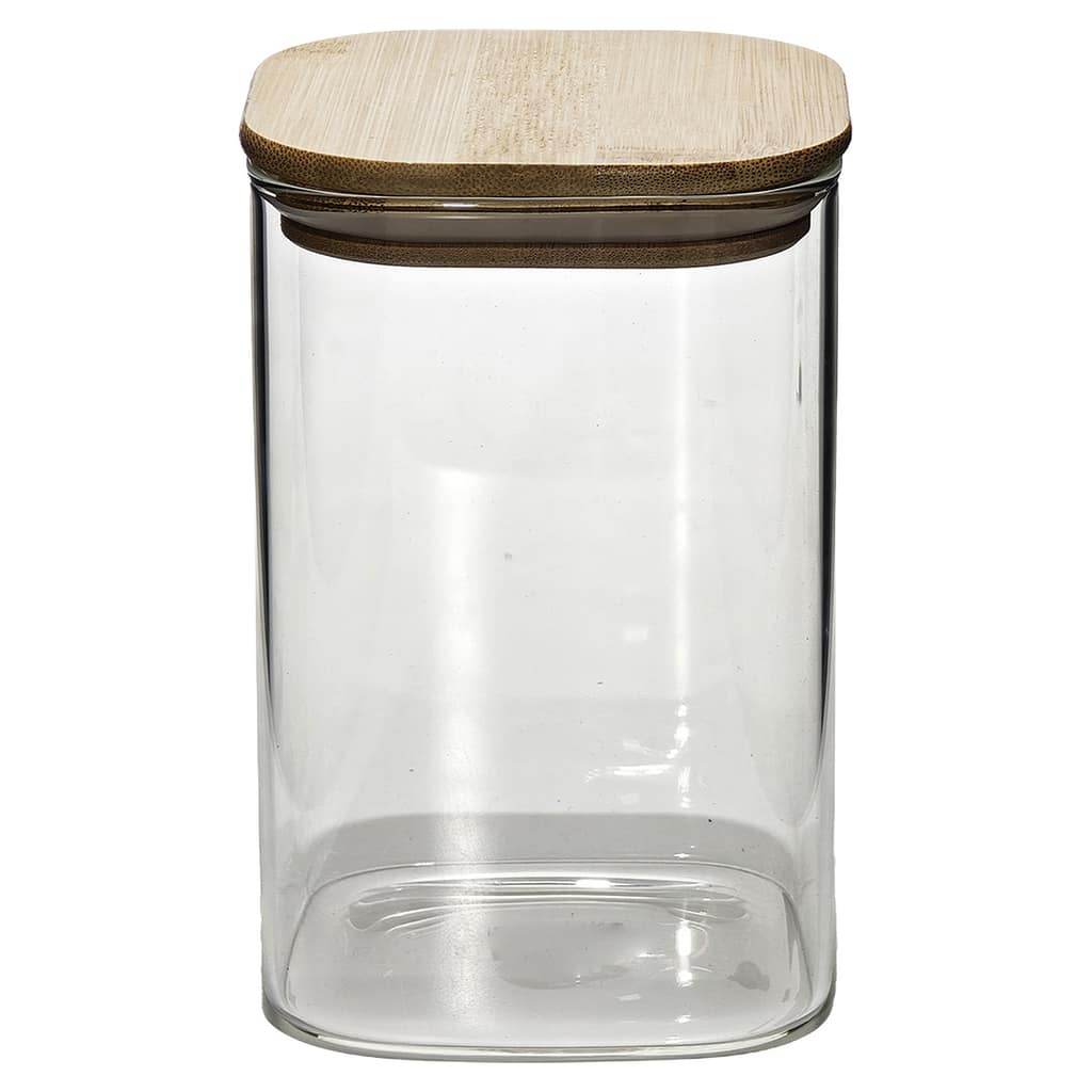Βάζο Γυαλί Με Ερμητικό Καπάκι 950ml Φ10x15.6cm