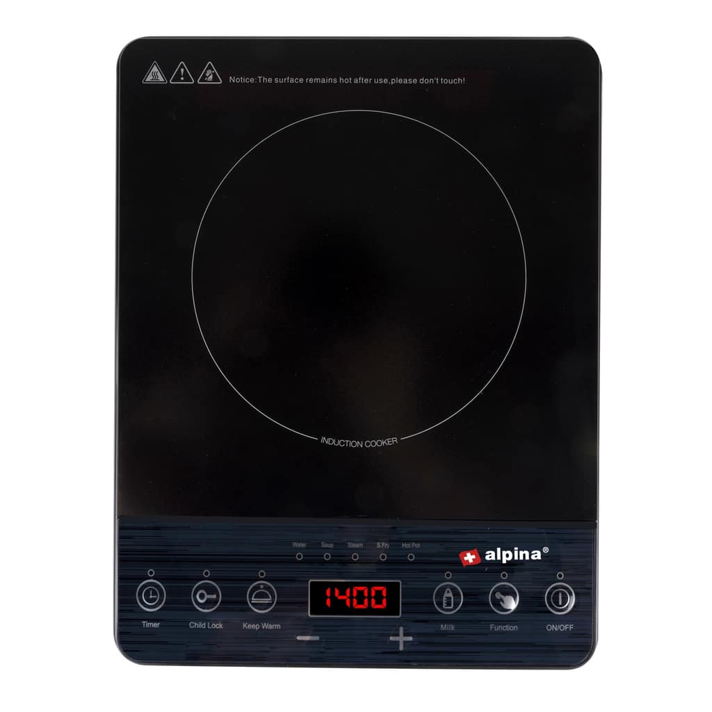 Επαγωγική Εστία Μονή 2000W ALPINA