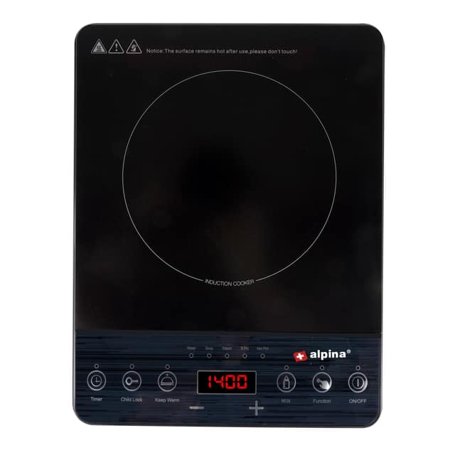 Επαγωγική Εστία Μονή 2000W ALPINA