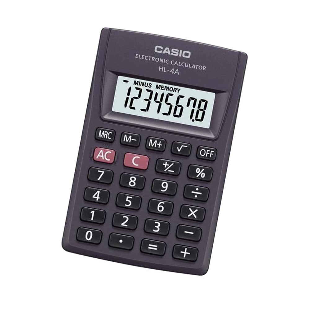 ΚΑΛΚΟΥΛΑΤΟΡΑΣ CASIO Unisex HL-4A (8X5CM )