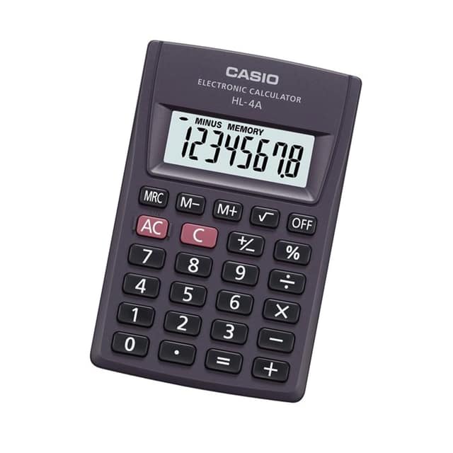 ΚΑΛΚΟΥΛΑΤΟΡΑΣ CASIO Unisex HL-4A (8X5CM )