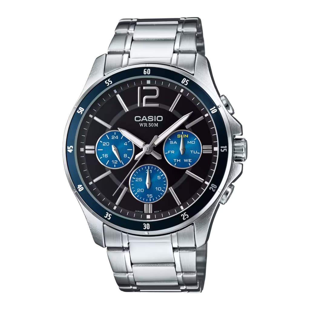 ΡΟΛΟΙ CASIO ΑΝΔΡΙΚΟ MTP1374D2AVDF (47MM)