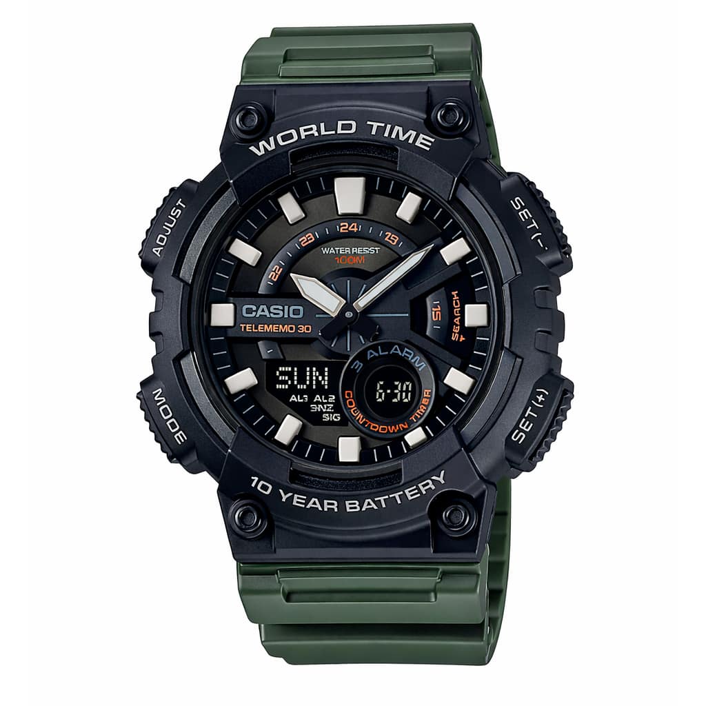 ΡΟΛΟΙ CASIO ΑΝΔΡΙΚΟ AEQ-110W-3A (52,2MM)