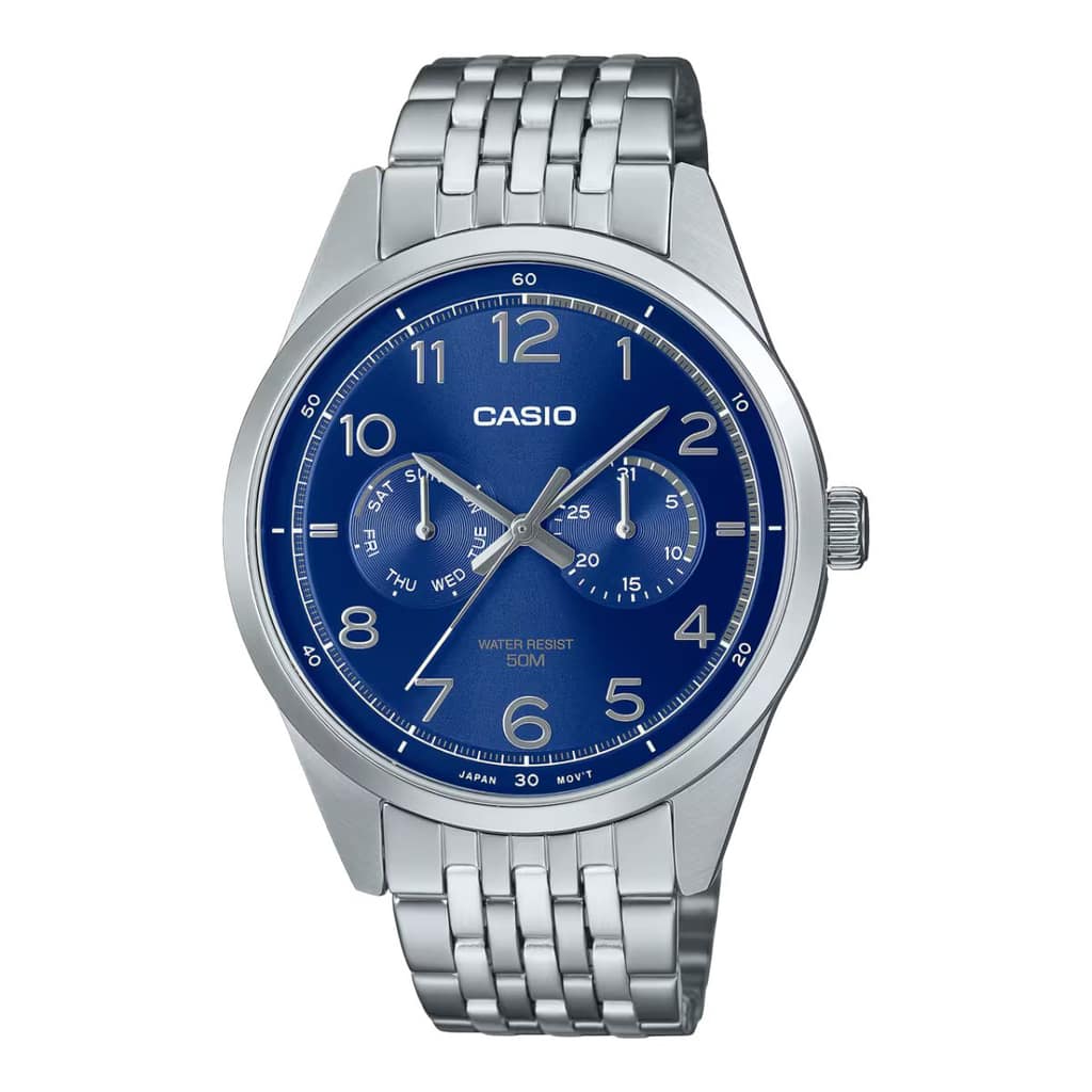 ΡΟΛΟΙ CASIO ΑΝΔΡΙΚΟ MTPE340D2AVDF (42MM)