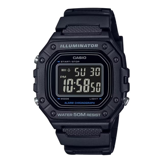 ΡΟΛΟΙ CASIO ΑΝΔΡΙΚΟ W-218H-1B (44,4MM)