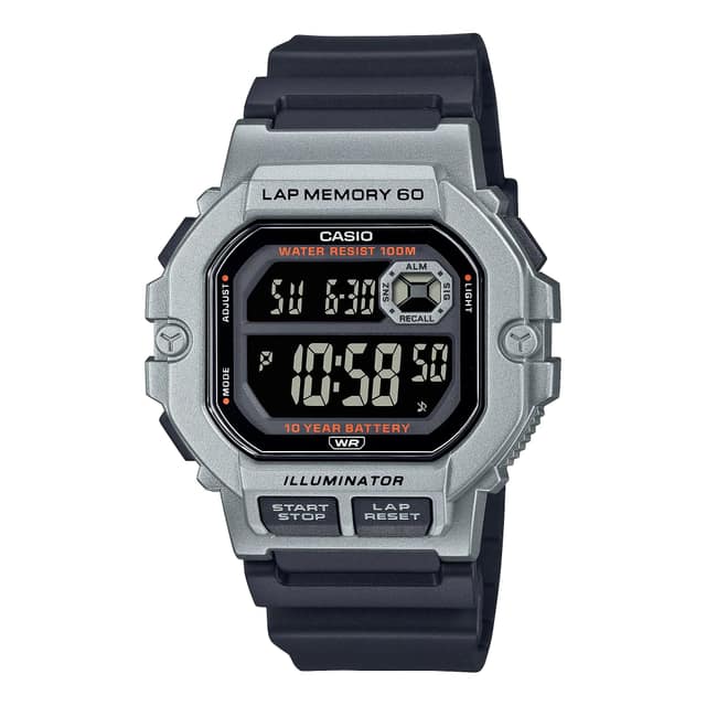 ΡΟΛΟΙ CASIO ΑΝΔΡΙΚΟ WS-1400H-1B (47,2MM)