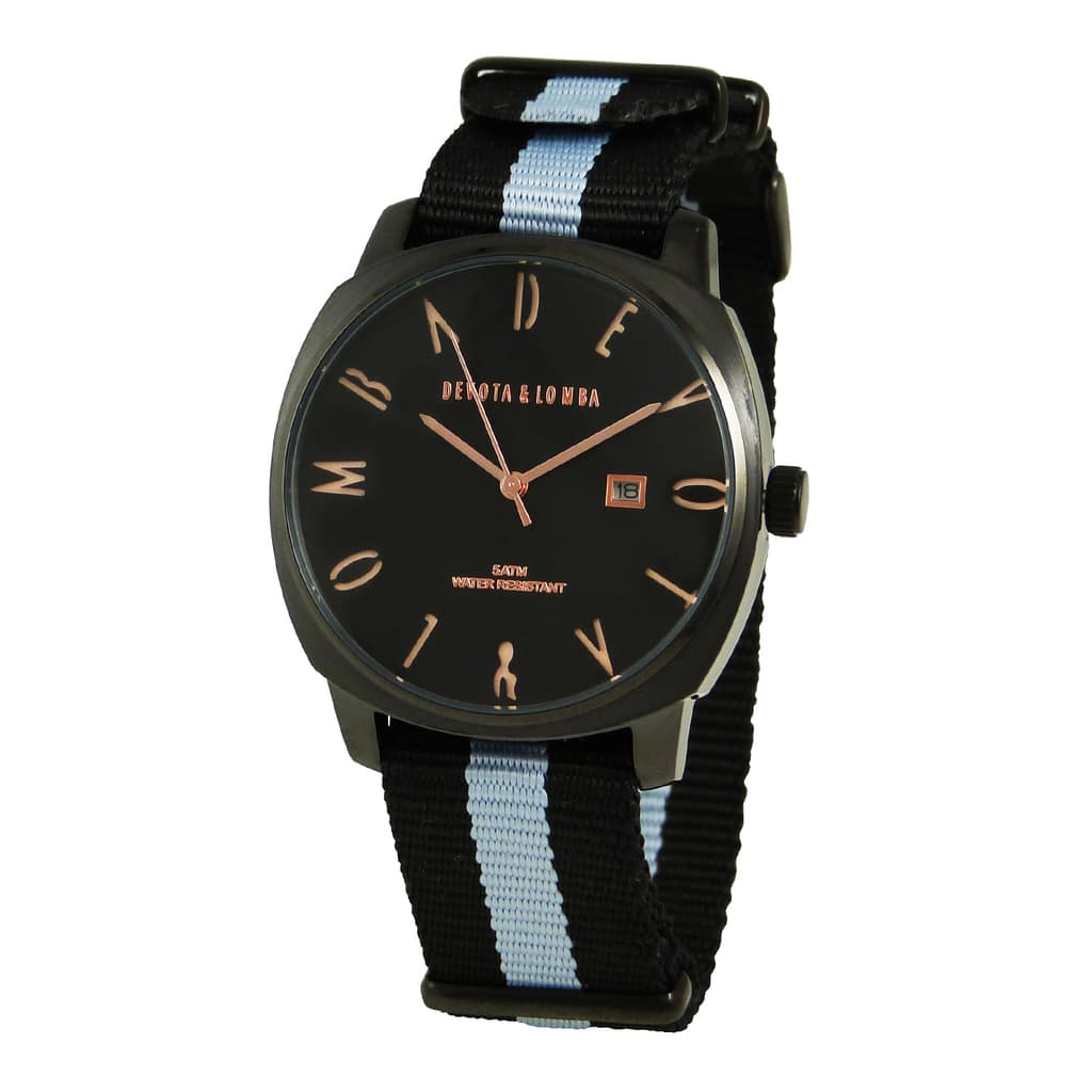 ΡΟΛΟΙ DEVOTA & LOMBA ΑΝΔΡΙΚΟ DL008MSPBKGR- (42MM)