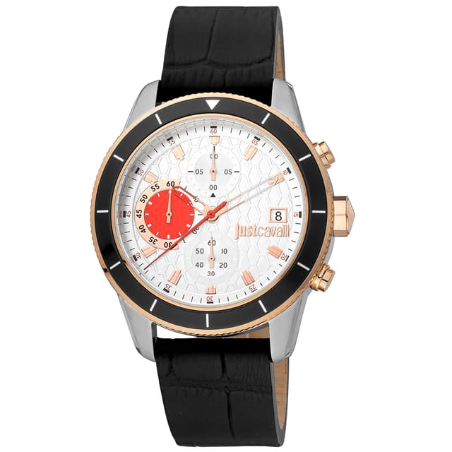 ΡΟΛΟΙ JUST CAVALLI ΑΝΔΡΙΚΟ JC1G215L0035 (42MM)
