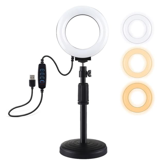 Puluz Φωτιστικό LED Ροζέτα (4.7inc) 12cm