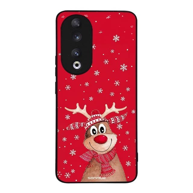 Θήκη Sonique It's Christmas Time Series για Honor 90 5G Ρούντολφ